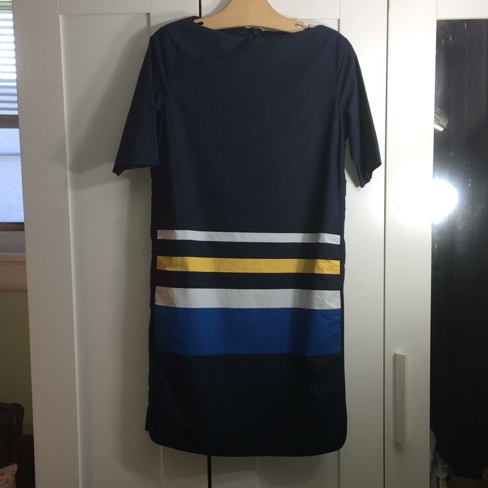 Gabby Style navy shift dress